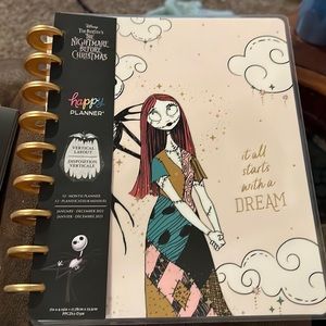 happy planner nightmare before Christmas planner 2023 & 1064 sticker sheets